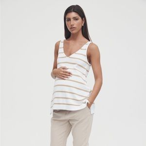 Knit maternity tank